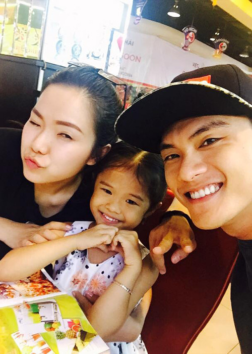 11 năm bên nhau, Lý Phương Châu và Lâm Vinh Hải có một cô con gái chung.