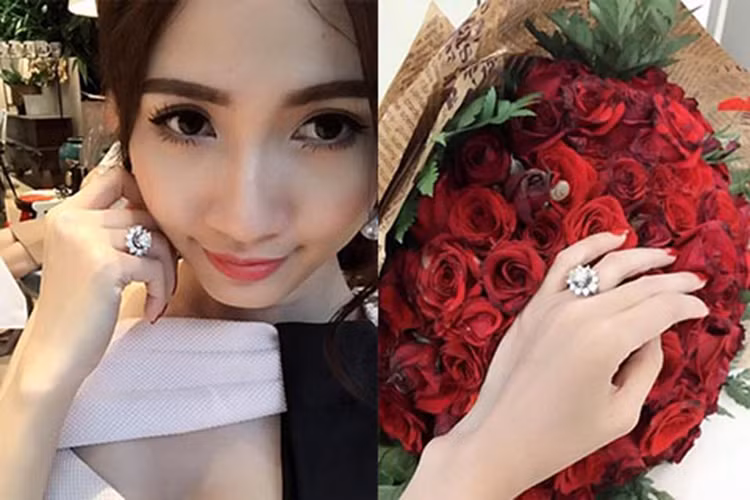 Năm 2016, trong cuộc phỏng vấn trên Zing, người đẹp cho biết, cô và bạn trai hơn 12 tuổi đã hẹn hò được 2 năm.