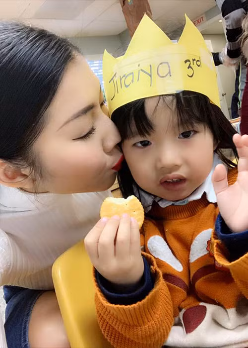 Hình ảnh Ngọc Quyên tổ chức sinh nhật lần thứ 3 cho thiên thần nhỏ của mình.