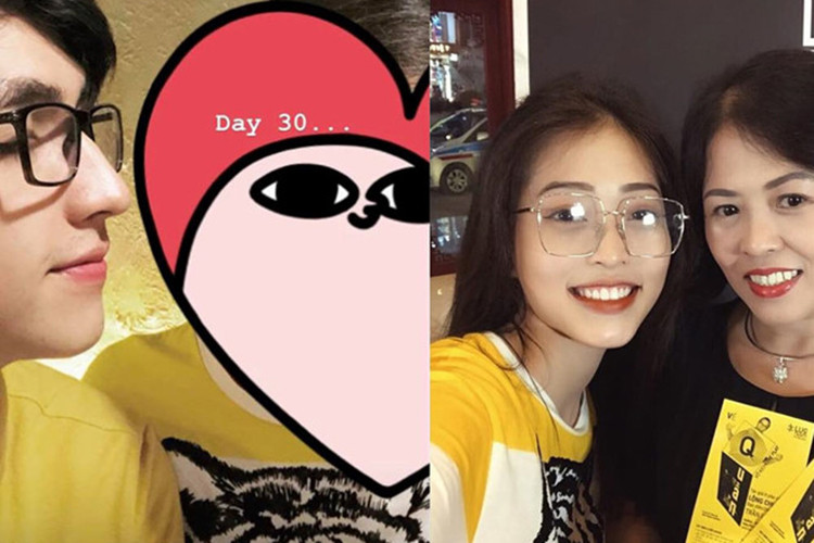 Trước khi công khai mối quan hệ, Bình Anh và Phương Nga không ngần ngại chia sẻ những bức ảnh dễ gây xôn xao. Nhiều người đoán rằng cả hai sẽ sớm thừa nhận chuyện tình cảm. Ảnh: Instagram