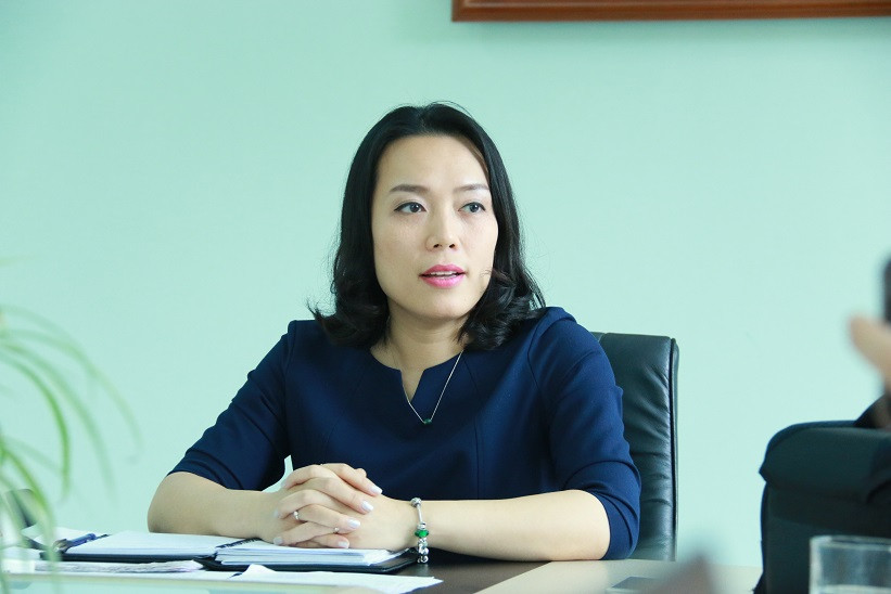 Bà Vũ Thị Thanh Bình - chánh văn phòng trường Đoàn Thị Điểm Ecopark. Nguồn ảnh: Vietnamnet