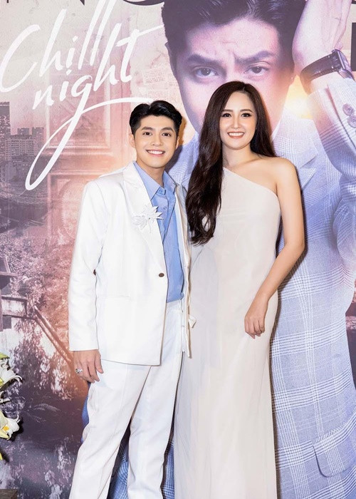 Mai Phương Thúy từng được cho là hẹn hò Noo Phước Thịnh. Năm 2018, khi tham gia một talkshow, chính Noo Phước Thịnh xác nhận từng có 6 năm yêu nàng hậu. Về phía mình, Mai Phương Thúy chia sẻ úp mở: “Nếu một ngày tôi và Noo Phước Thịnh hẹn hò thì không giấu được ai đâu. Cũng không cần công bố đâu. Nhưng chúng tôi là bạn bè tốt mà, sao có thể hẹn hò được”. Ảnh: Tiền Phong