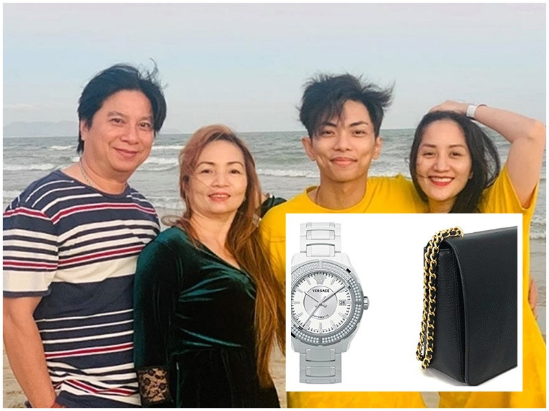 Mẹ ruột Phan Hiển chiều chuộng Khánh Thi. Khánh Thi từng khoe được mẹ chồng tặng 2 món quà hàng hiệu dù không phải dịp gì đặc biệt. "Đang ngủ bị gọi dậy bất thình lình. Mẹ chồng tặng con dâu. Cảm xúc không thể nói được cái gì ngoài câu cảm ơn. Mẹ cười rồi đi lên nhà. Còn mình khỏi ngủ. Giá trị món quà nằm ở tấm lòng", cô chia sẻ. Ảnh: Vietnamnet Ảnh: Vietnamnet