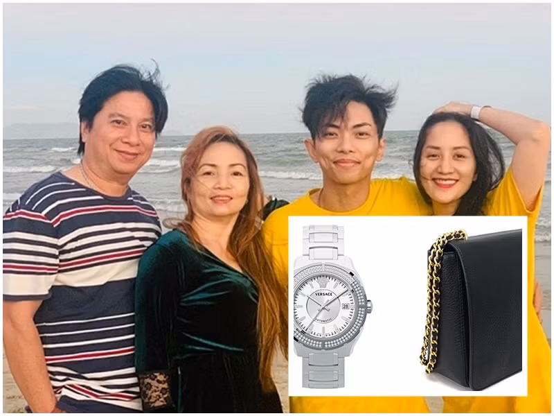 Mẹ ruột Phan Hiển chiều chuộng Khánh Thi. Khánh Thi từng khoe được mẹ chồng tặng 2 món quà hàng hiệu dù không phải dịp gì đặc biệt. "Đang ngủ bị gọi dậy bất thình lình. Mẹ chồng tặng con dâu. Cảm xúc không thể nói được cái gì ngoài câu cảm ơn. Mẹ cười rồi đi lên nhà. Còn mình khỏi ngủ. Giá trị món quà nằm ở tấm lòng", cô chia sẻ. Ảnh: Vietnamnet Ảnh: Vietnamnet