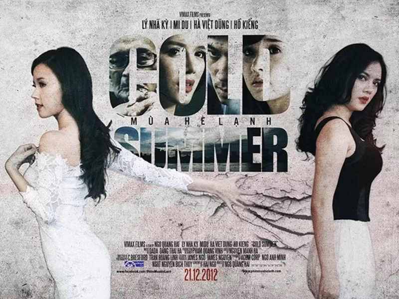 Khi Midu vào vai Nhâm trong phim “Mùa hè lạnh”, diễn xuất của cô chưa thuyết phục được nhiều khán giả. Ảnh: Zing