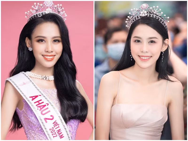 Ngọc Hằng là á hậu 2 cuộc thi Hoa hậu Việt Nam 2022. Sau cuộc thi, cô thăng hạng nhan sắc.