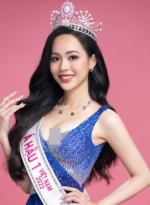 Thời điểm giành danh hiệu Á hậu 1 cuộc thi Hoa hậu Việt Nam 2022, Trịnh Thùy Linh có chỉ số hình thể: chiều cao 1m72, số đo ba vòng 87-58-95 cm.