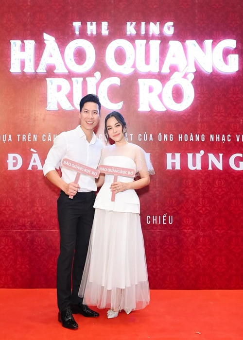 Vợ chồng Ngọc Mai tình tứ tham gia sự kiện cách đây ít ngày.