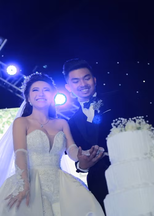 MiA và Triệu Vương làm đám cưới vào năm 2019 sau thời gian dài tìm hiểu.