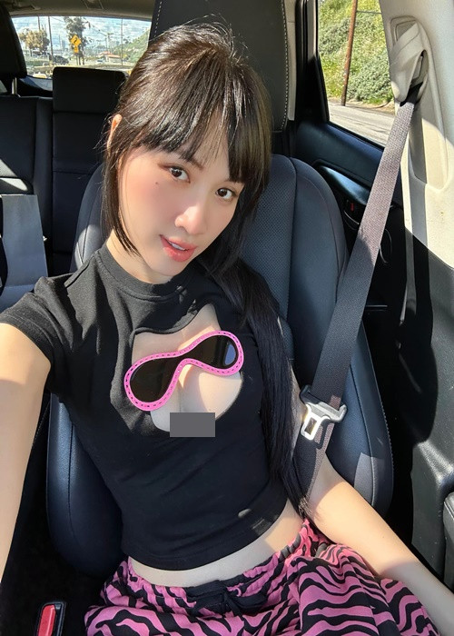 Cách đây ít ngày, nữ MC sang Mỹ để nghỉ dưỡng. Ảnh: FBNV