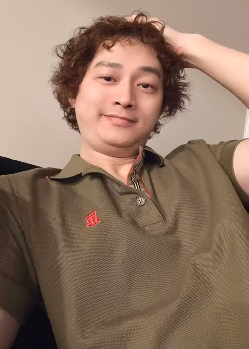 Ông xã Trang Trần có ngoại hình điển trai, công việc ổn định ở Mỹ.