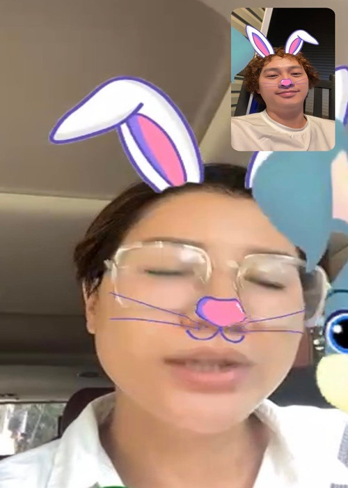 Ông xã Trang Trần có ngoại hình điển trai, công việc ổn định ở Mỹ.