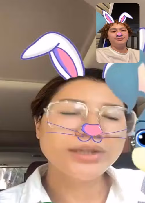 Ông xã Trang Trần có ngoại hình điển trai, công việc ổn định ở Mỹ.