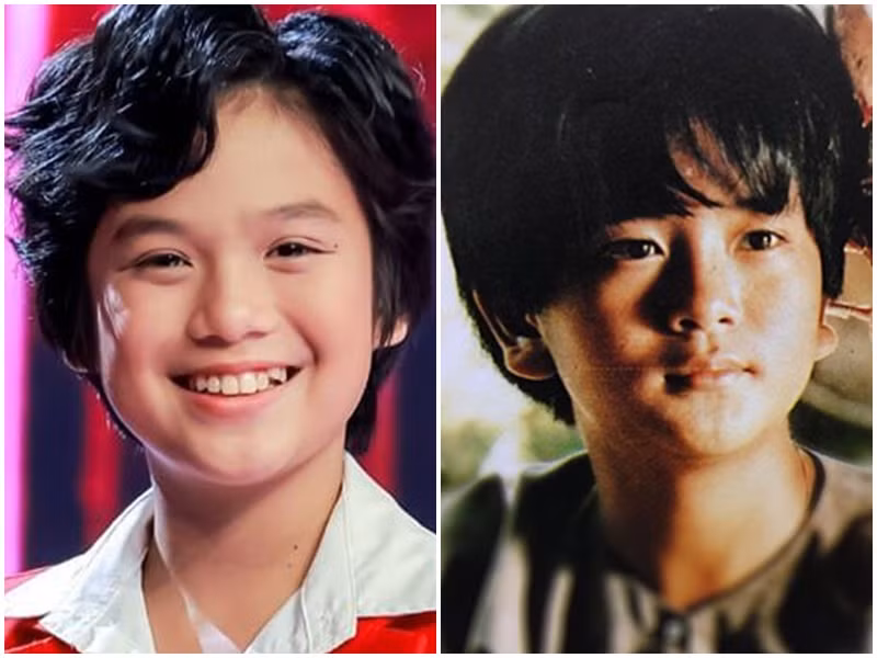 “ Đất rừng phương Nam” là bản điện ảnh của phim truyền hình "Đất phương Nam". Ở bản truyền hình cách đây nhiều năm, bé An do Hùng Thuận đóng. Ở bản điện ảnh, Huỳnh Hạo Khang (trái) đảm nhận vai diễn này. Ảnh: Dân Việt, FBNV