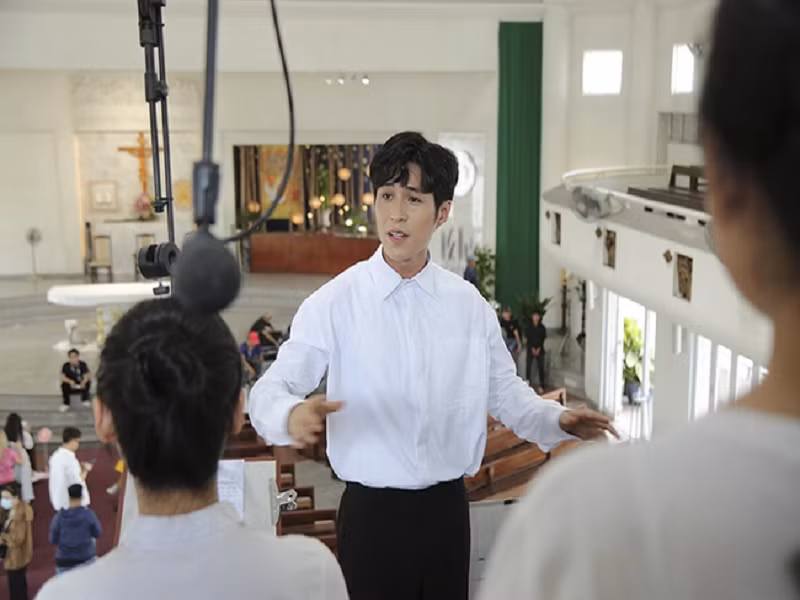 Otis Đỗ Nhật Trường vào vai Vũ trong nhóm The Air. Ảnh: Thể thao văn hóa