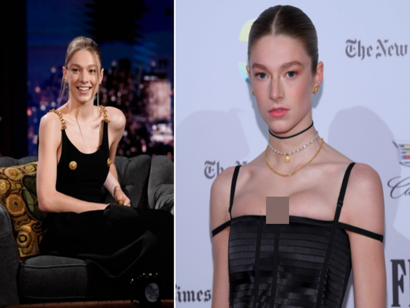 Vẻ gợi cảm của Hunter Schafer khiến người đối diện khó rời mắt. Ảnh: Zing