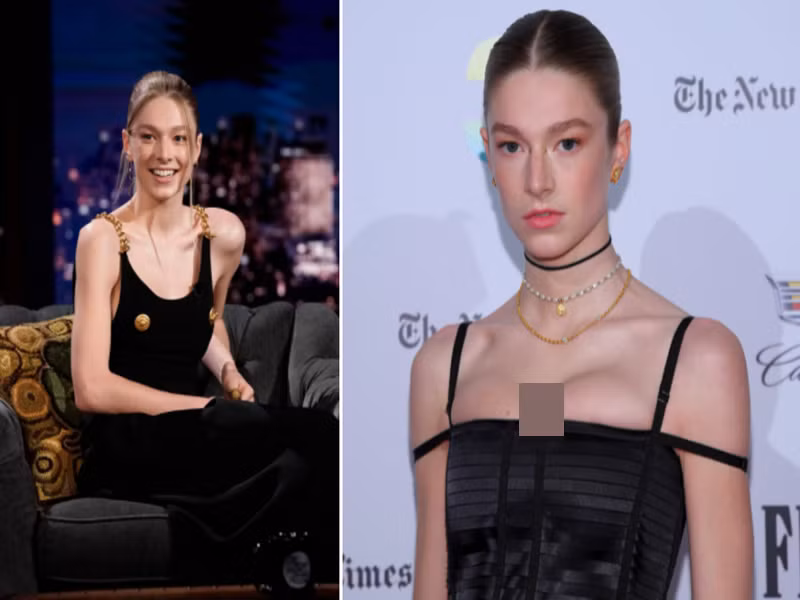 Vẻ gợi cảm của Hunter Schafer khiến người đối diện khó rời mắt. Ảnh: Zing