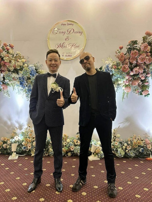 NTK Đức Hùng cũng tới dự hôn lễ. Ảnh: Giao Thông