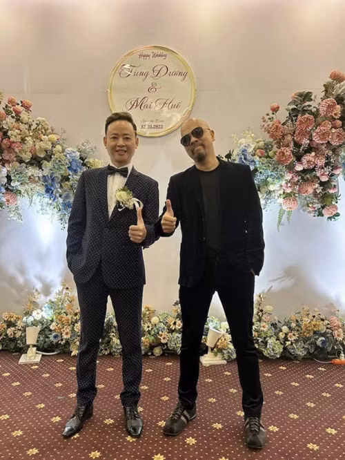 NTK Đức Hùng cũng tới dự hôn lễ. Ảnh: Giao Thông