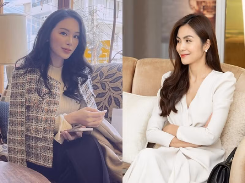 Tăng Thanh Hà và Linh Rin đều hoạt động nghệ thuật trước khi lấy chồng. Cả hai cũng xinh đẹp, khéo léo. Ảnh: Phụ nữ sức khỏe