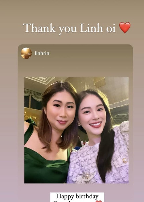 Linh Rin được lòng nhiều thành viên gia đình chồng Tăng Thanh Hà. Ảnh: Công lý xã hội