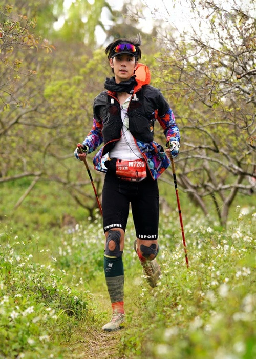 Gần đây, nam diễn viên phim "Đừng làm mẹ cáu" liên tục tham gia các giải chạy bộ.