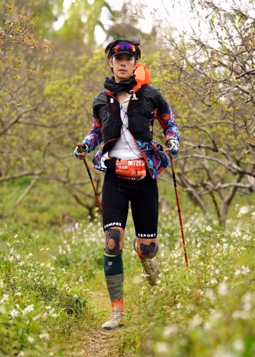 Gần đây, nam diễn viên phim "Đừng làm mẹ cáu" liên tục tham gia các giải chạy bộ.