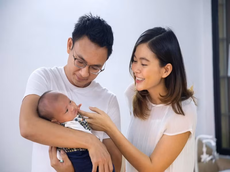 Con trai Mâu Thủy có tên thân mật là Mun.