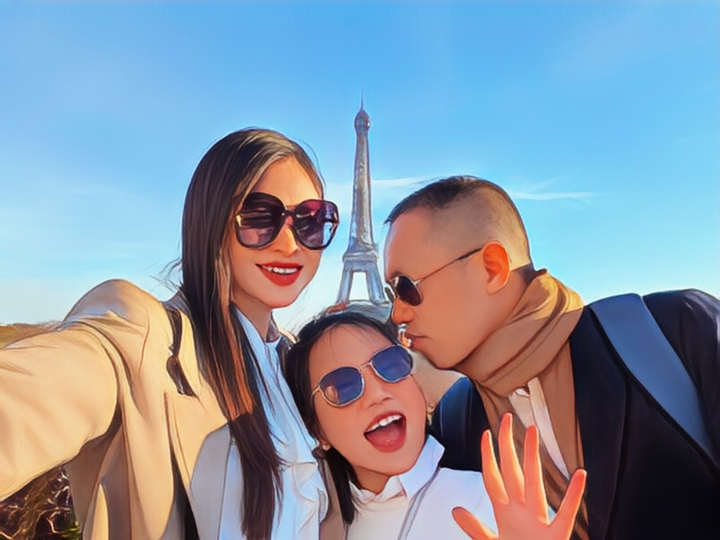 Khánh Ly lần hiếm hoi nhắc đến người bạn đời: "Chúc mừng sinh nhật anh bạn thân cùng nhà! Tuổi mới chúc anh tiếp tục yêu chiều hai mẹ con như vậy nữa nha".