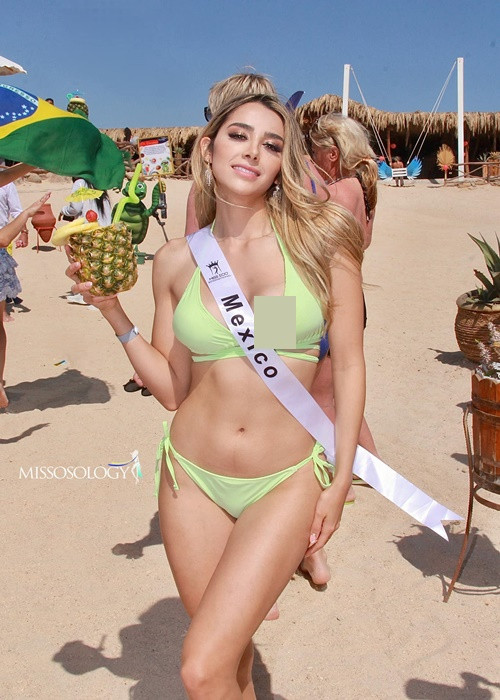 Andrea vừa giành chiến thắng phần thi Top Model. Ảnh: Missosology