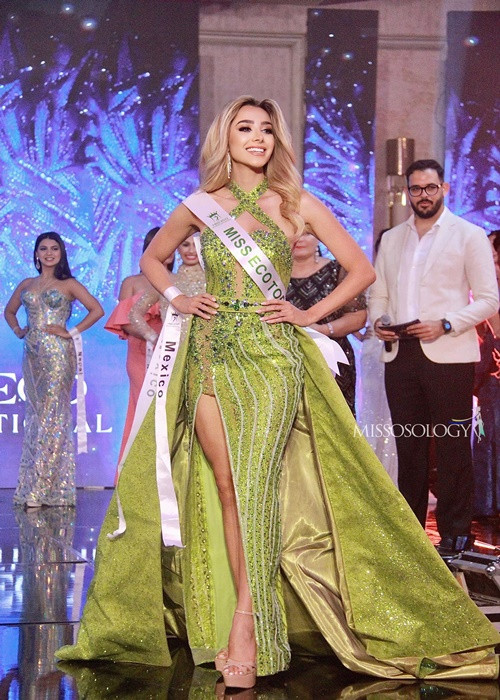 Hiện tại, dàn ứng viên sáng giá cho vương miện Miss Eco International 2023 đã lộ diện. Đại diện Mexico - Andrea Torres Perez là một trong số đó. Chân dài này sở hữu gương mặt đẹp ngọt ngào và vóc dáng nóng bỏng. Ảnh: Missosology