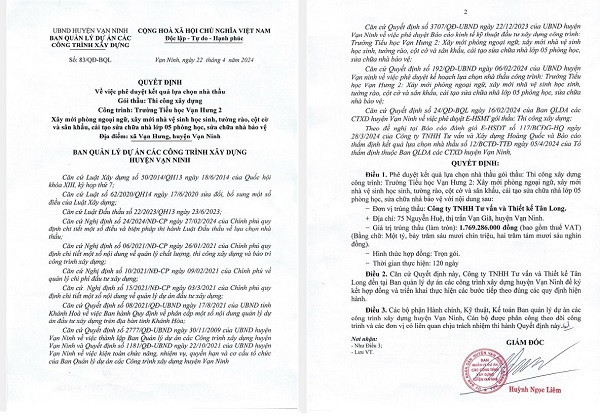 Khanh Hoa: Goi xay dung Hoi truong NVH xa Van Binh ve tay ai?-Hinh-2