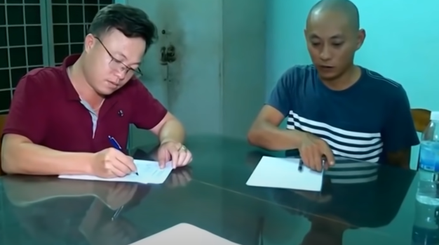 Trước những chứng cứ và tài liệu mà các trinh sát thu thập được cả hai đối tượng đã cúi đầu khai nhận. Trần Hoàng Nhật Hùng là đối tượng chủ mưu trong vụ cướp này. Do làm ăn thua lỗ cần tiền để trả nợ từ tháng 6/2018, Hùng đã có ý định tổ chức cướp ngân hàng để chuẩn bị cho ý định này, Hùng mua trên mạng một số loại súng Số súng này được Hùng chế tạo lại làm 11 khẩu, rồi đi bắn thử và giữ lại 5 khẩu có độ chính xác cao nhất. Có súng rồi, Hùng rủ Quang - 1 đối tượng mới ra tù cùng đi gây án rồi phân chia theo tỉ lệ Hùng 60%- Quang 40%. Ngoài súng, Hùng cũng chuẩn bị sẵn quần áo, bịt mặt, găng tay, mũ bảo hiểm, đảm bảo không ai có thể nhận diện được.