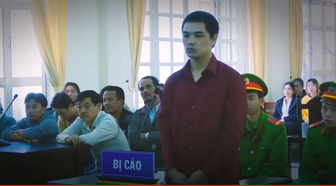 Ngày 20/11/2018, TAND tỉnh Lâm Đồng đã tuyên phạt Trần Quốc Vũ án chung thân về tội giết người, 4 năm tù về tội cướp tài sản, tổng hợp hình phạt là chung thân. Đồng thời, buộc Vũ bồi thường cho gia đình bị hại 239 triệu đồng, mỗi tháng phải có trách nhiệm cấp dưỡng 2 triệu đồng để nuôi con bị hại cho tới tuổi trưởng thành.