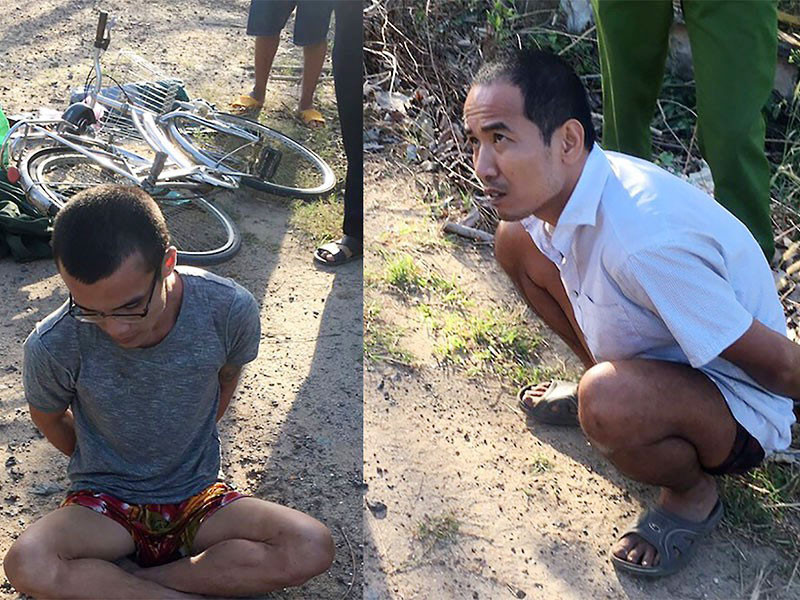 Đến khoảng 7h30 sáng 16/12/2020, lực lượng Cảnh sát 113 thuộc Công an tỉnh Tây Ninh phát hiện 2 người đi trên một chiếc xe đạp có nhận dạng giống Lộc và Thuận nên đã theo dõi. Khi đến đoạn đường thuộc khu vực cổng sau núi Bà Đen, tỉnh Tây Ninh, lực lượng Công an đã bao vây, nhanh chóng khống chế và bắt giữ, không để cho cả hai có cơ hội tẩu thoát. Thời điểm bị bắt, trên xe đạp của 2 phạm nhân có một túi xách bên trong có một con dao, kìm và một số đồ vật khác.