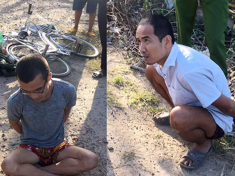 Đến khoảng 7h30 sáng 16/12/2020, lực lượng Cảnh sát 113 thuộc Công an tỉnh Tây Ninh phát hiện 2 người đi trên một chiếc xe đạp có nhận dạng giống Lộc và Thuận nên đã theo dõi. Khi đến đoạn đường thuộc khu vực cổng sau núi Bà Đen, tỉnh Tây Ninh, lực lượng Công an đã bao vây, nhanh chóng khống chế và bắt giữ, không để cho cả hai có cơ hội tẩu thoát. Thời điểm bị bắt, trên xe đạp của 2 phạm nhân có một túi xách bên trong có một con dao, kìm và một số đồ vật khác.