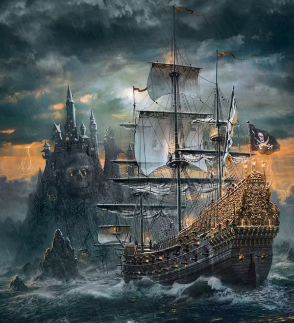 Tuy nhiên, nhiều nhà khoa học cho rằng con tàu ma thực chất là do một loại ảo ảnh thị giác hiếm gặp và phức tạp, xảy ra khi không khí lạnh dày đặc hơn không khí ấm. Khiến ánh sáng bị cong về phía mắt của người đang đứng trên mặt đất hoặc bờ biển, và làm thay đổi cách một vật thể ở xa xuất hiện.