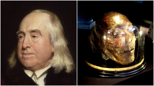 Jeremy Bentham là một luật gia, nhà triết học người Anh. Ông nổi tiếng nhất với vai trò người sáng lập ra Chủ nghĩa công lợi. Chính ông là người muốn cơ thể mình sẽ được bảo quản cẩn thận để có thể tham dự các bữa tiệc của bạn bè.