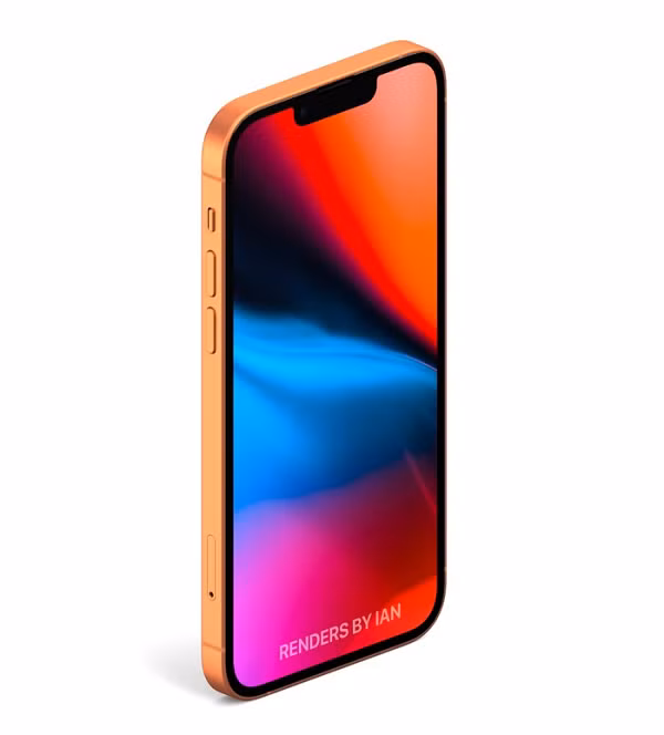 Bản dựng của iPhone 13 vàng cam lần này được chia sẻ bởi người dùng Weibo có tên @Ian Zelbo. Những hình ảnh này dựa trên bản vẽ CAD cuối cùng của Jon Prosser nên có độ chính xác tương đối cao.