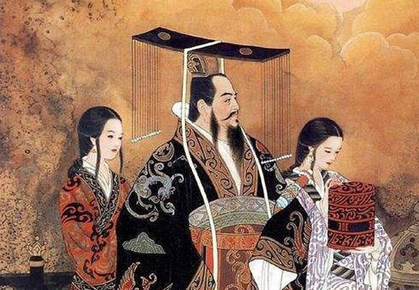 Điểm yếu của Tần Thủy Hoàng thể hiện nhiều qua sự bất ổn, vui buồn thất thường, đa nghi vô cớ dẫn đến những hành động hung dữ mất kiểm soát. Ông từng chặt hết cây trên núi Tương, để đất đai nơi này lộ ra màu đỏ quạch chỉ vì gió lớn không thể qua sông.