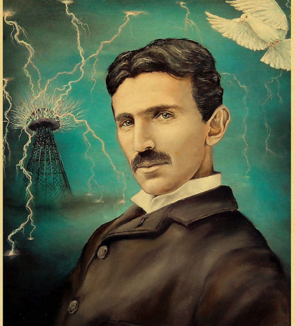 Nhà phát minh Nikola Tesla (1856 - 1943) không dám bắt tay vì sợ vi khuẩn. Mỗi khi dùng bữa, nhà phát minh này phải lau sạch dao, dĩa và thìa với đúng 18 chiếc khăn tay làm từ vải lanh rồi mới yên tâm thưởng thức bữa ăn của mình.
