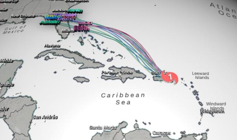 Dan Florida tich tru thuc pham ca tuan vi bao “quai vat” Dorian