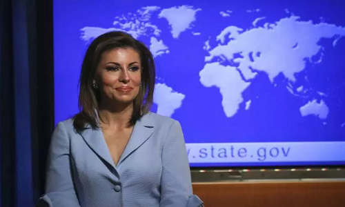 Ngày 20/7, Bộ Ngoại giao Mỹ đã thể hiện sự quan ngại sâu sắc trước thông tin Trung Quốc can thiệp vào các hoạt động khai thác dầu và khí đốt của Việt Nam ở Biển Đông, đồng thời cáo buộc Bắc Kinh đe dọa an ninh năng lượng trong khu vực. Ảnh: Phát ngôn viên Bộ Ngoại giao Mỹ Morgan Ortagus. Ảnh: Heavy. 