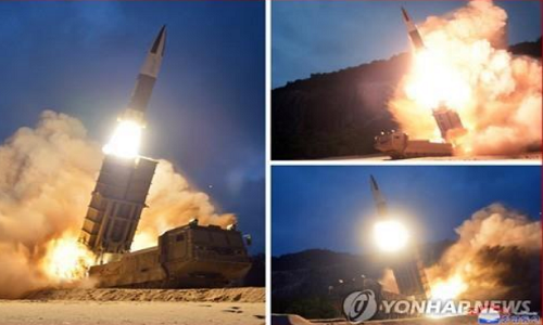 Han Quoc the nao khi Trieu Tien lien tiep phong ten lua?