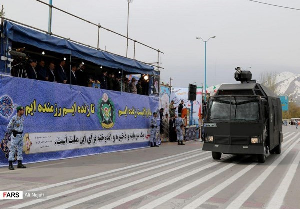 Tổng thống Rouhani tuyên bố Iran chỉ "tìm kiếm sự ổn định và an ninh khu vực, chủ quyền quốc gia, chấm dứt chủ nghĩa khủng bố và hoạt động của chúng tại khu vực này". Nguồn ảnh: Farsnews.