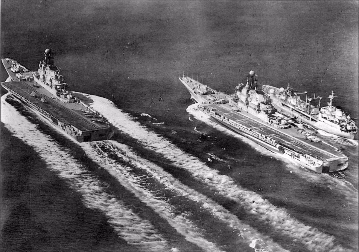 Năm 1997, tàu sân bay này của Nga bị bán cho Hàn Quốc và phía Hàn Quốc đã tiến hành rã sắt vụn tàu Novorossiysk ngay sau đó. Nguồn ảnh: ACIS.