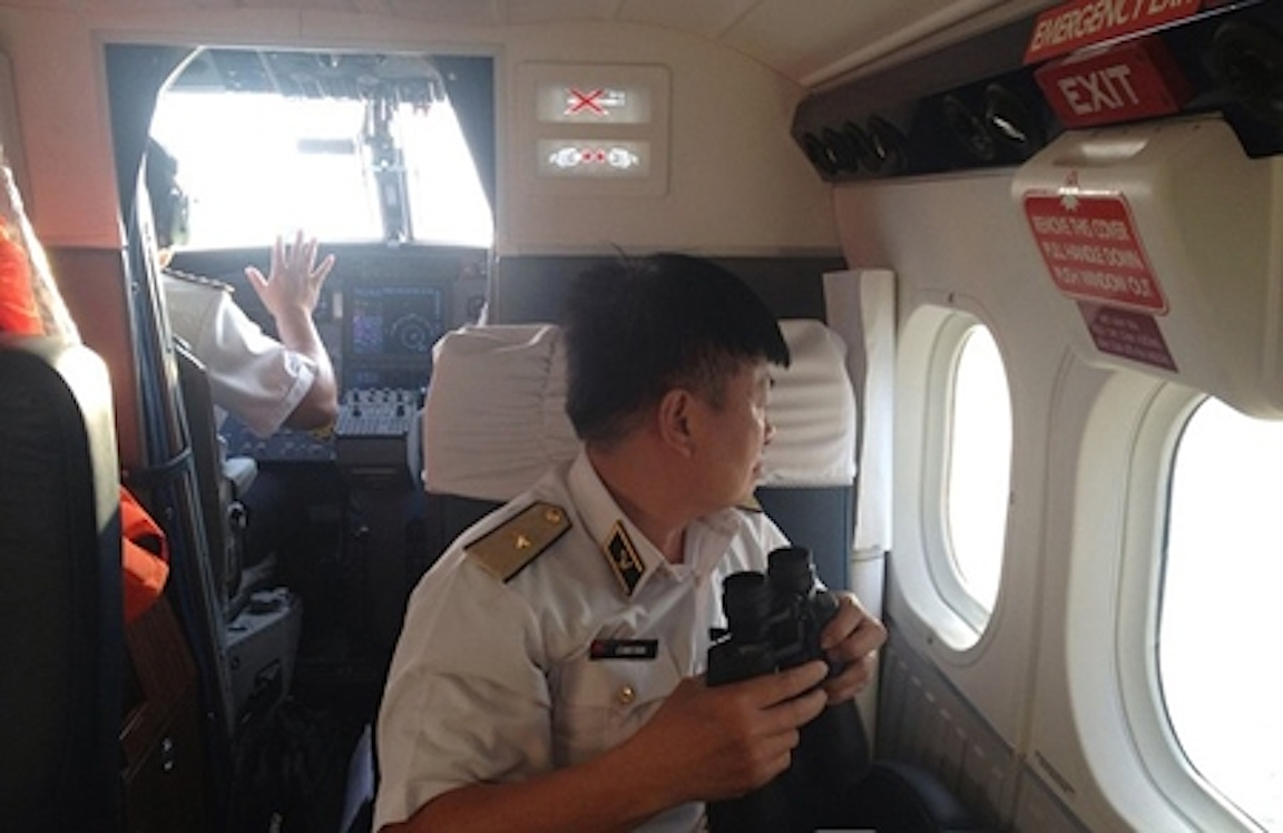 DHC-6 của Không quân Hải quân Việt Nam trong quá trình thực hiện nhiệm vụ bay tuần tra biển. Nguồn ảnh: Jetphoto.