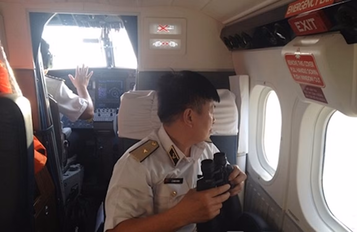 DHC-6 của Không quân Hải quân Việt Nam trong quá trình thực hiện nhiệm vụ bay tuần tra biển. Nguồn ảnh: Jetphoto.