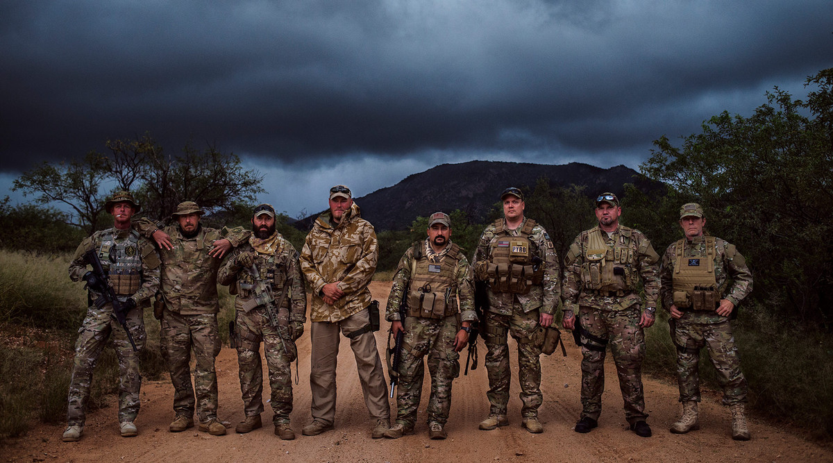 Đây là những tổ chức dân sự, rất ít chịu tác động hoặc gần như không chịu chỉ huy từ vệ binh quốc gia mà hoạt động gần như độc lập dựa trên Hiến pháp Mỹ. Nguồn ảnh: Newyorktimes.