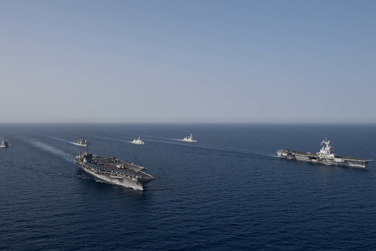 Đặc biệt, cuộc tập trận còn có sự tham gia của tàu HDMS Niels Juel (F 363) của Hải quân Hoàng gia Đan Mạch. Tàu HDMS Niels Juel là khinh hạm được đóng theo lớp Iver Huifeldt - lớp khinh hạm do Hải quân Hoàng gia Đan Mạch tự nghiên cứu và thiết kế độc lập. Nguồn ảnh: Defenceblog.